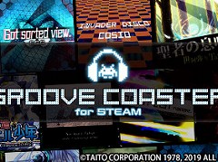 SteamGROOVE COASTER for STEAMפȡSPACE INVADERS EXTREMEפȾ۰ʲˡUNDERTALEDLCڶʤΥХɥǤ