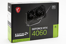  No.020Υͥ / ߥɥ륯饹GPU̿GeForce RTX 4060פμϤMSIRTX 4060 VENTUS 2XפǥåDLSS 3бबθ